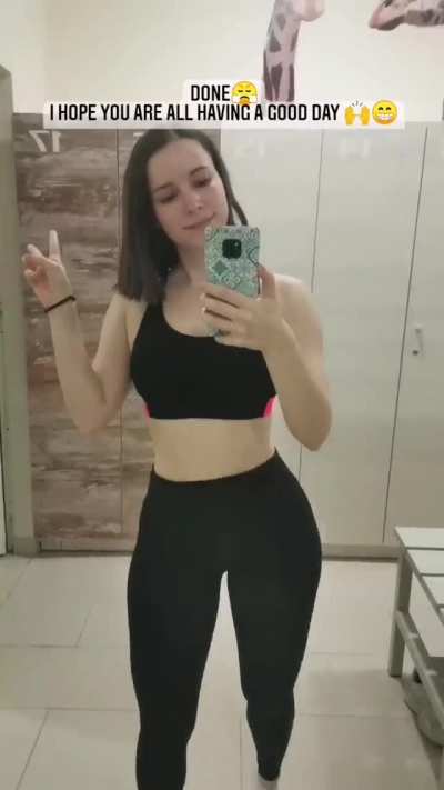 The post-gym wiggle