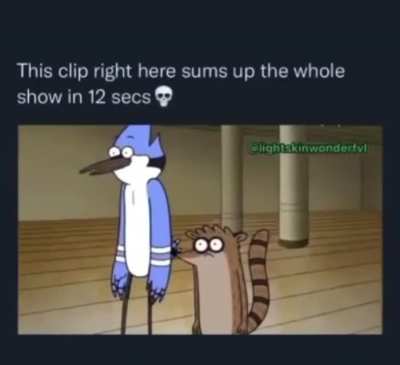 Rigby and mordecai stay doing crazy shit