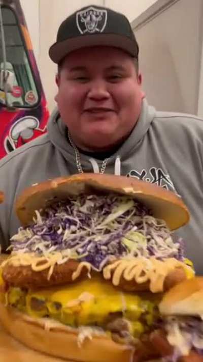 Have you tried the 10 pound burger from Monterrey mexico?