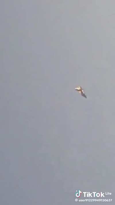 Sudanese Warplane goes down with two pilots ejecting
