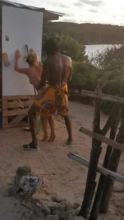 Milf got vaccinated and is ready for bbc on vacation