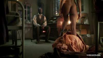 Tessa Thompson nude scene– Copper s02e03 (2012)