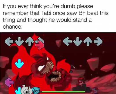 He did saw Bf fight normal tricky so I can only assume he also saw the hell clown form