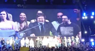 Primera declaración de Milei como Diputado Nacional