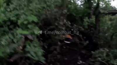 French Volunteer fighting in the Donetsk Region