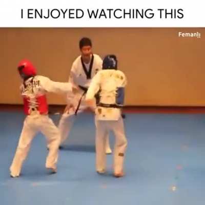 Just sparring