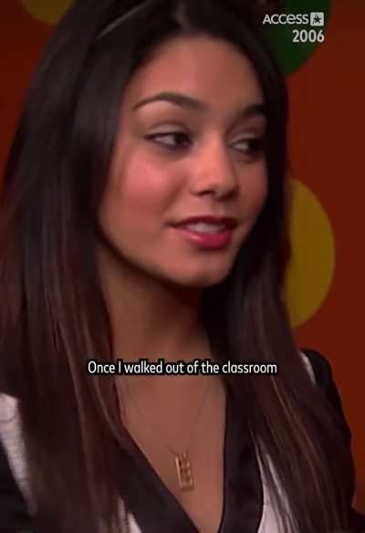 Vanessa visits her cousins school 2006