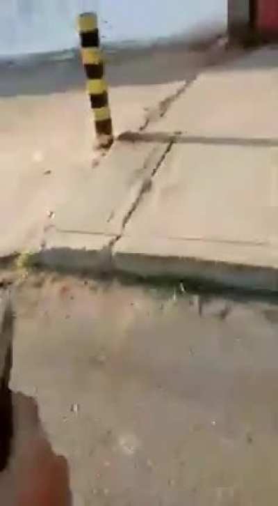 Venezuela...Extortionists in the San Francisco Municipality of Zulia shoot up a business because they wont pay them