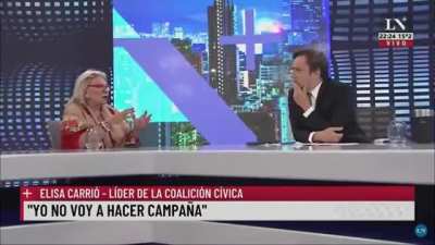 Carrio: Mauricio no quiere estar en JxC, quiere estar con Milei..
