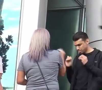 The audacity of this woman.