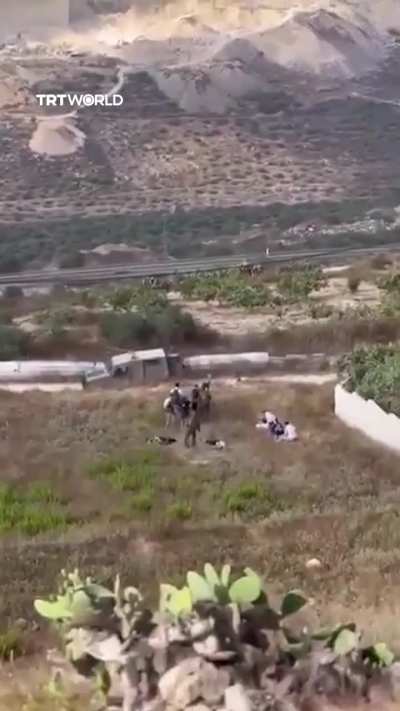 Seven Palestinians were shot, four fatally and three gravely injured, by Israeli occupation forces who were accompanying an illegal Israeli settler raid on the Palestinian village of Tell near Nablus in the occupied West Bank on July 24, according to loca