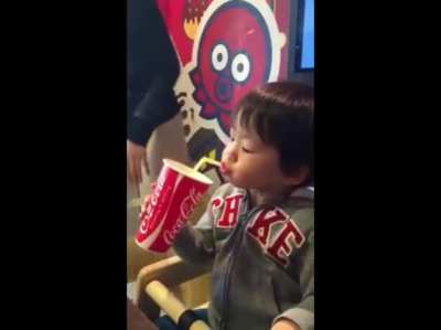 Not how a straw works buddy