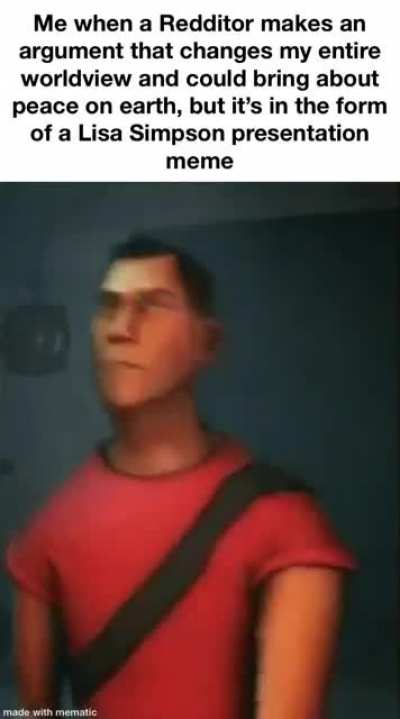 Humor was a mistake
