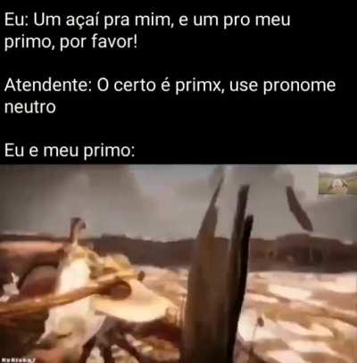 Eh isso pronome neutro eh o krl