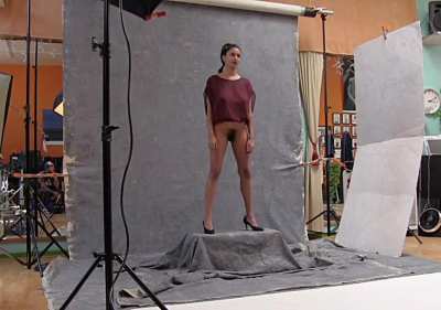 Dakini and the photographer discuss her 'bush' - Photoshoot Behin<wbr>d-The<wbr>-Scen<wbr>es