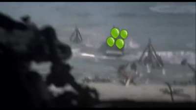 The bloons landing