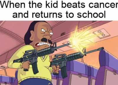 You're a true warrior, kid!
