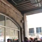 Jurassic Park line at Front!