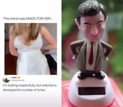 I knew her “dancing” to this “trend” reminded me of something