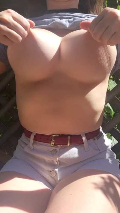 are my boobs your type? not everyone is into naturals these days (18f) [OC]