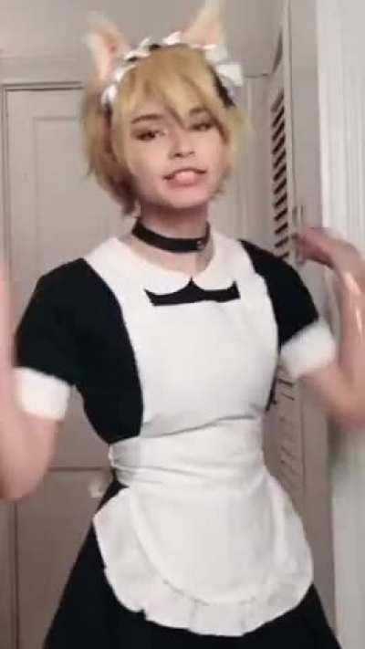 Gets caught in the act