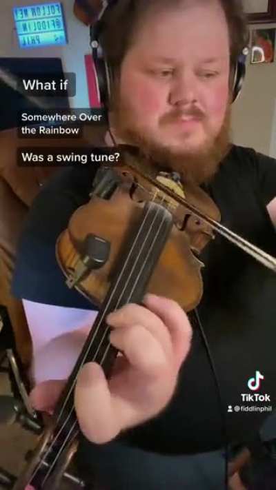 What if “Somewhere Over the Rainbow” was a Swing Tune?