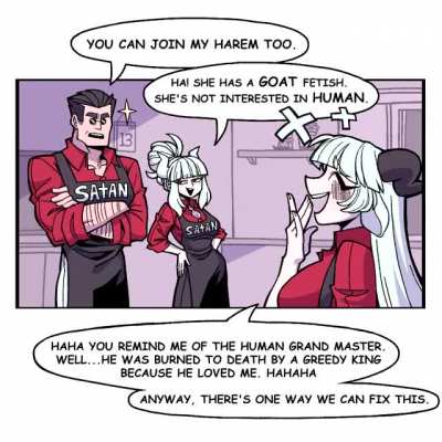 HELLTAKER FAN COMIC] BAPHOMET 2 (YT SHORTS) (vid by @Griz<wbr>z@Gri<wbr>zz465<wbr>28570<wbr>)