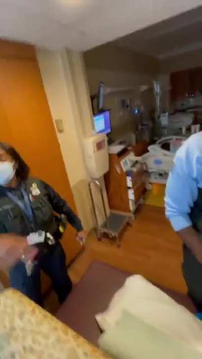 Man taken away from wife in labor over coronavirus testing
