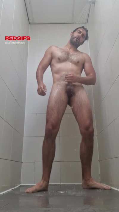 You walk in as I'm jerking in the shower after my workout. What happens next? Kal (41)