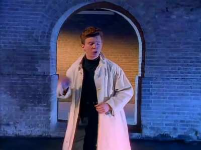 Rick roll but it’s 4K 60fps