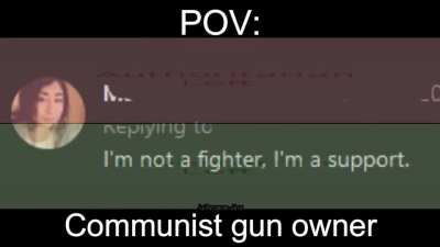 POV: Communist gun owner