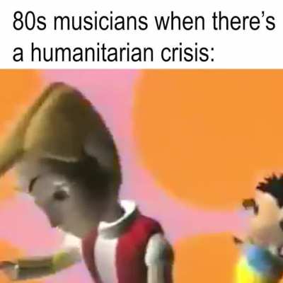 Dancing makes the suffering go away.