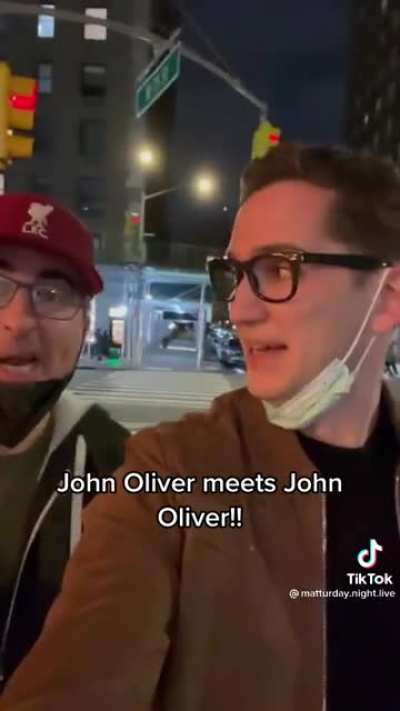John Oliver meets John Oliver