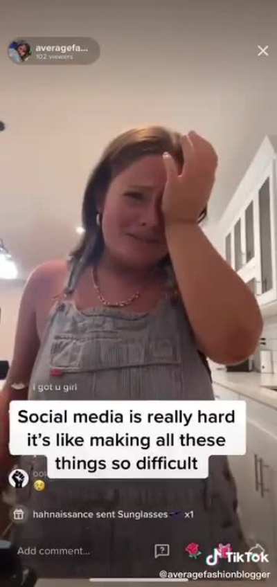 Social media is really hard guys