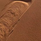[OC] The way this sand falls on this sand dune in the Sahara
