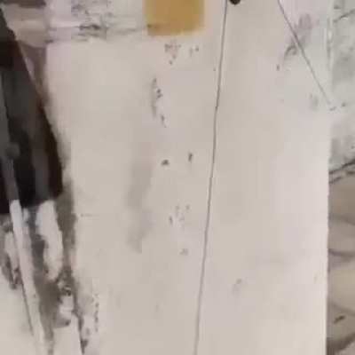 Man returns baby to mother.