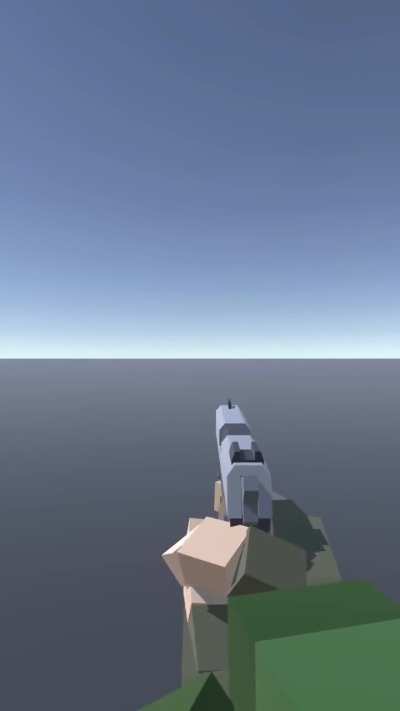 My first FPS animation test in Blender & Unity (Pistol reload + idle)