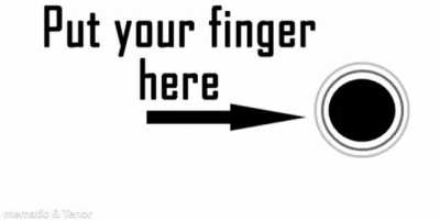 Put you finger here