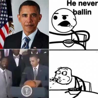 Obama ballin