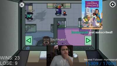 Streamer finds out who the murderer is