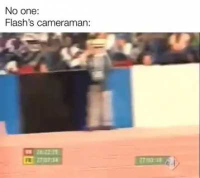 That cameraman is a legend