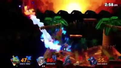 The Sephiroth / K Rool duo is strictly for disrespect