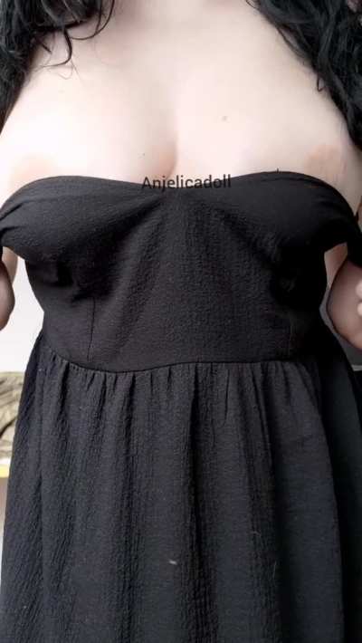 do you think I can go out braless? [reveal]