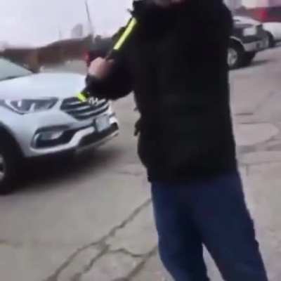 Male Karen calls French Canadian people insist terrorists