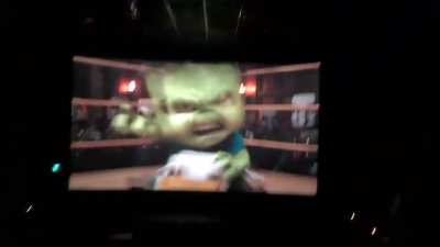 Theatre reaction to 