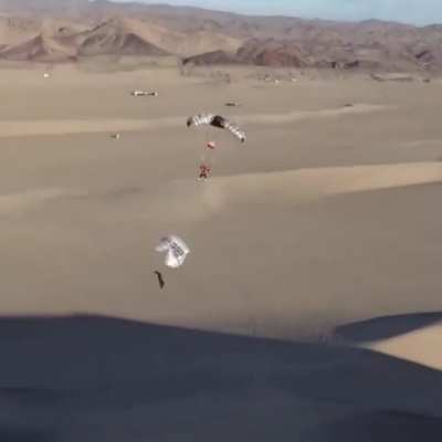 Stuntman doing the impossible