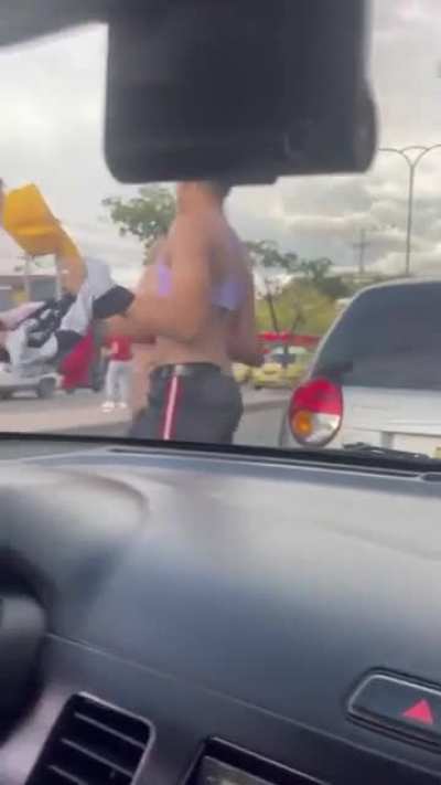 Road raging