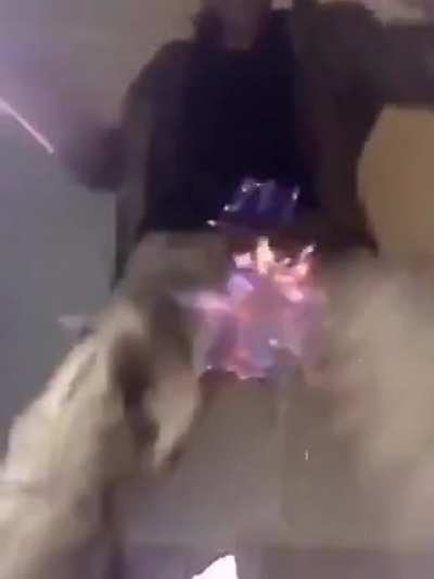 to drink water with fire in it