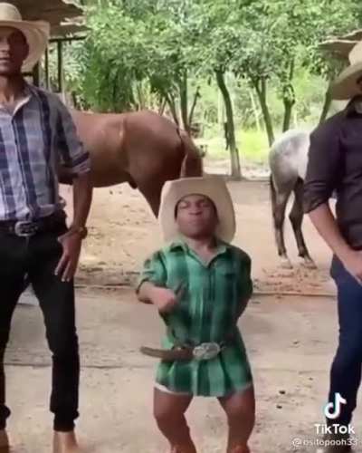 Mike has moves..