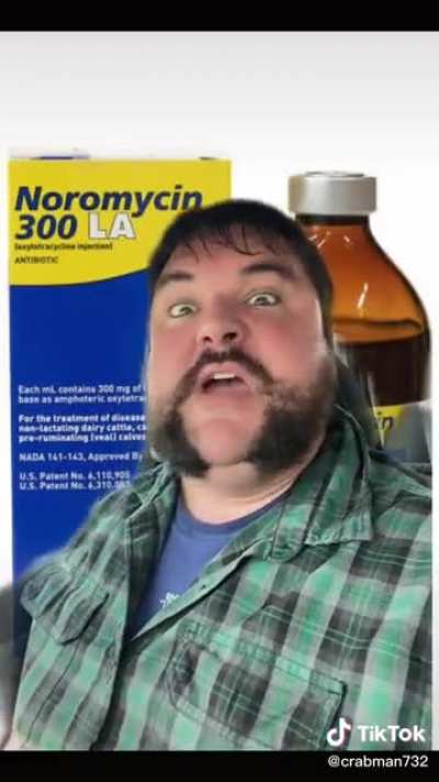 Please do not take Horse Dewormer.